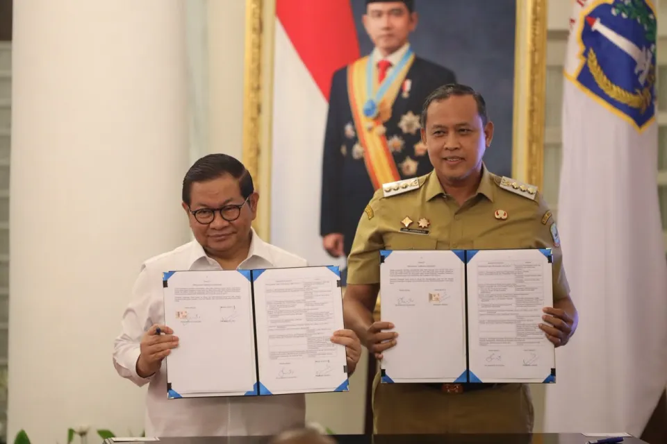 Tri dan Pramono Perbarui PKS Bantargebang, Kompensasi untuk Bekasi Rp362 Miliar