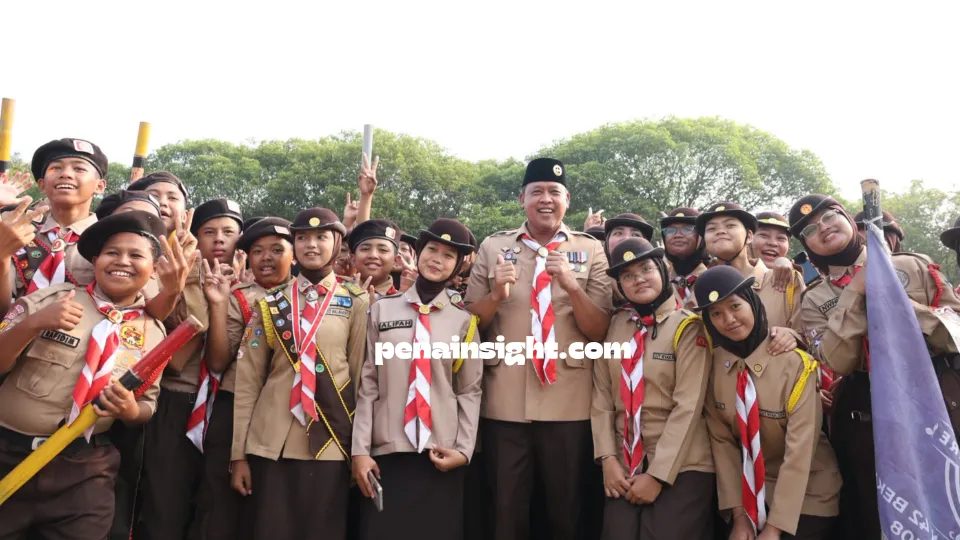 800 Anggota Pramuka Bekasi Bermalam di Kantor Pemkot, Rayakan Hari Pramuka ke-65