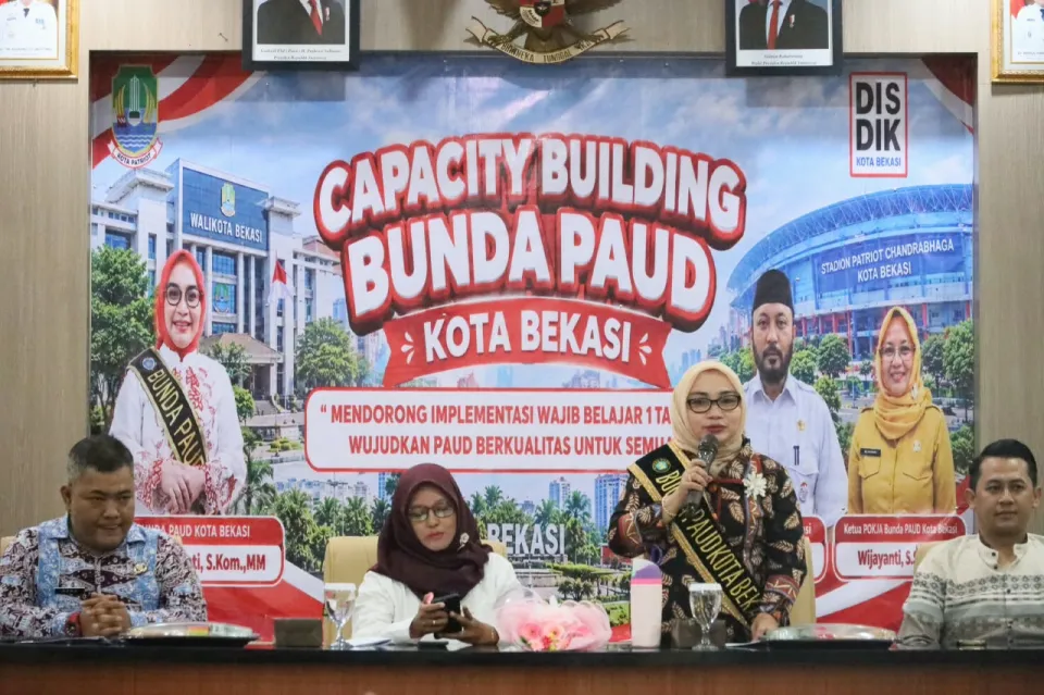 Bunda PAUD Kota Bekasi Buka Capacity Building, Dorong Kualitas Pendidikan Anak Semakin Meningkat