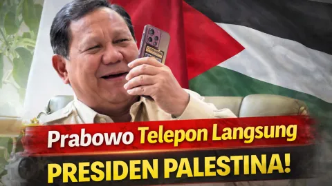 Prabowo Telepon Presiden Palestina Mahmoud Abbas, Pesan Idulfitri Ini Jadi Sorotan Dunia, Indonesia Tegaskan Dukungan Tanpa Batas
