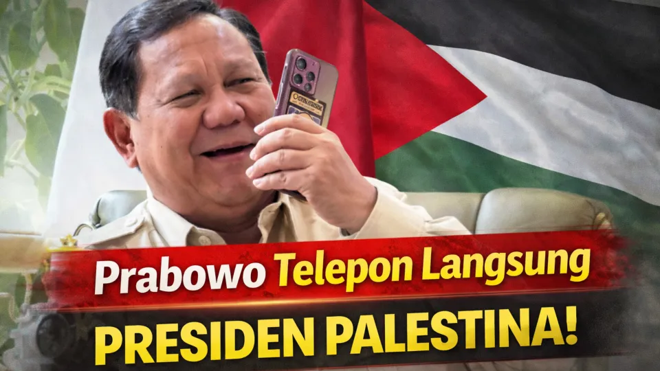 Prabowo Telepon Presiden Palestina Mahmoud Abbas, Pesan Idulfitri Ini Jadi Sorotan Dunia, Indonesia Tegaskan Dukungan Tanpa Batas