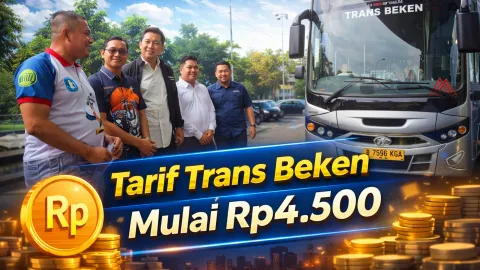 Resmi! Subsidi Digelontorkan, Tarif Trans Beken Mulai Rp4.500 Bekasi Siap Tinggalkan Kendaraan Pribadi