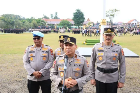Kapolda Riau Rotasi Besar Personel Panipahan, Perang Narkoba Diperkuat Usai Kericuhan