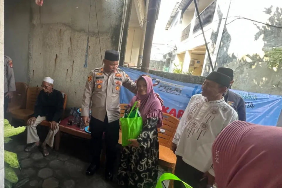 Kapolsek Bekasi Barat Ajak Warga Perangi Tawuran dan Judi Online Lewat Program Jakarta On The Spot