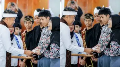 Gubernur Jabar Dedi Mulyadi Serahkan Bantuan PIP di SLBN Cicendo, Perkuat Pengawasan Dana Pendidikan