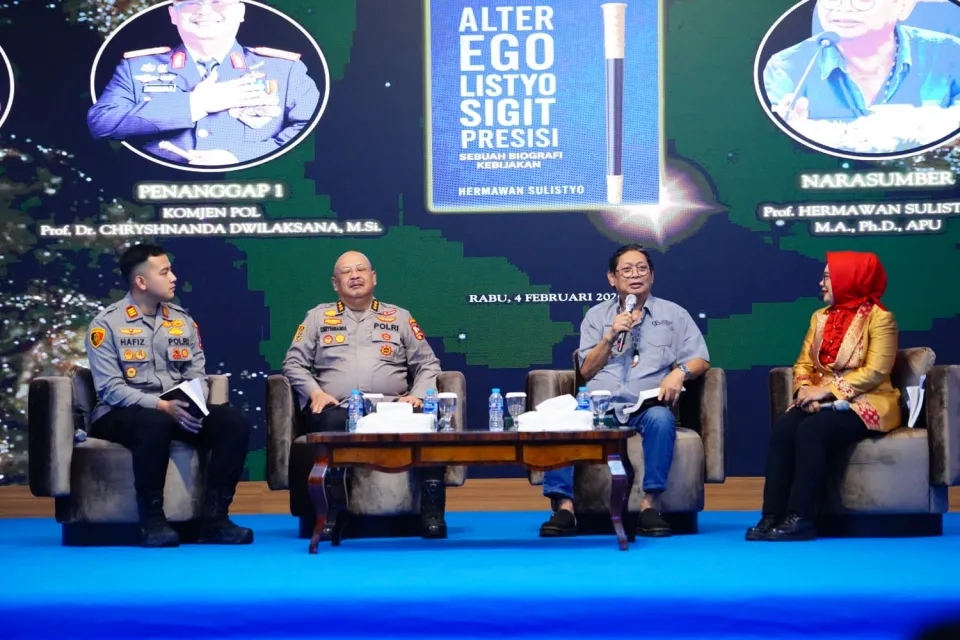 Bedah Buku Alter Ego Listyo Sigit Presisi, Polri Tegaskan Reformasi Berjalan dalam Demokrasi