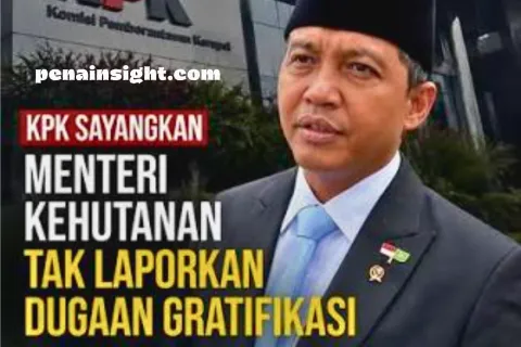 KPK Tolak Laporan Gratifikasi Raja Juli Antoni, Diduga Berkaitan dengan Kasus Pelepasan Kawasan Hutan Kuansing
