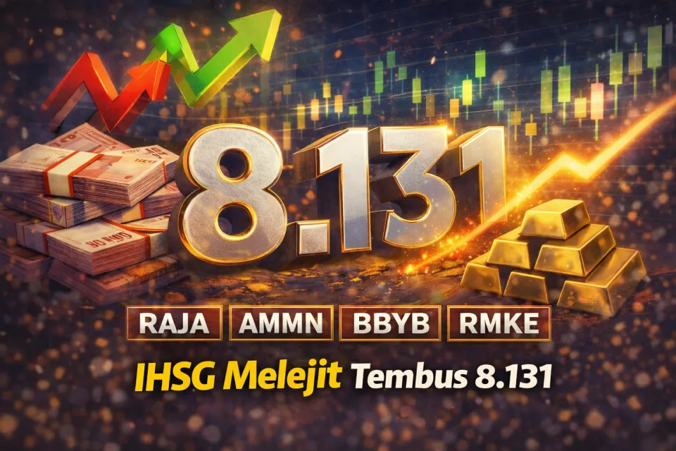 IHSG Melejit Tembus 8.131! Saat Investor Panik, Analis Justru Rekomendasikan RAJA,AMMN,BBYB,RMKE, Untuk Diserok Diam-Diam