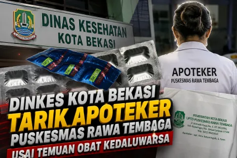 Dinkes Kota Bekasi Tarik Apoteker Puskesmas Rawa Tembaga Usai Temuan Obat Kedaluwarsa