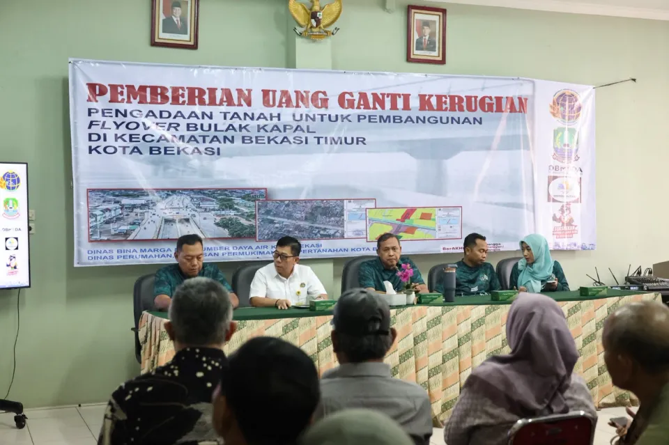 Flyover Bulak Kapal Segera Dibangun, 32 Bidang Tanah Dibayar Pekan Depan Hari Ini
