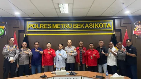 Polres Metro Bekasi Kota Perkuat Sinergi Bersama KAMMI, Jaga Kondusivitas Kota Bekasi