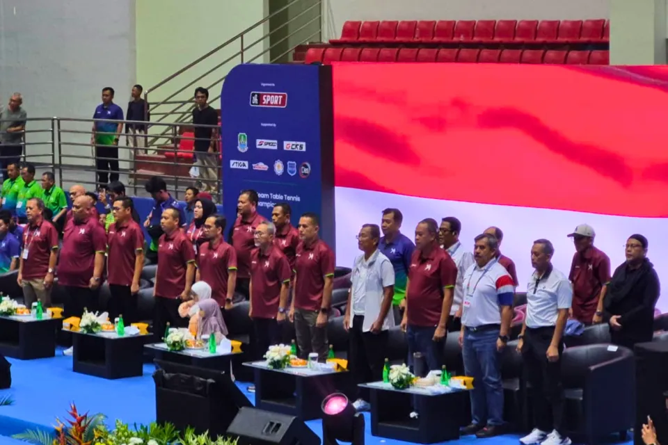Bekasi Jadi Panggung Tenis Meja Dunia, Jiang Su Green Environmental Protection China Raih Gelar Juara 