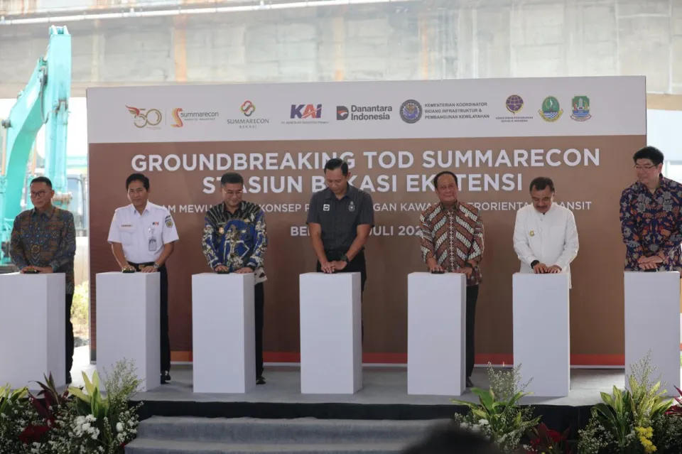 Bekasi Bertransformasi Jadi Kota Metropolis Modern, Groundbreaking Stasiun KRL Baru Jadi Awal Era Transit Terintegrasi Indonesia