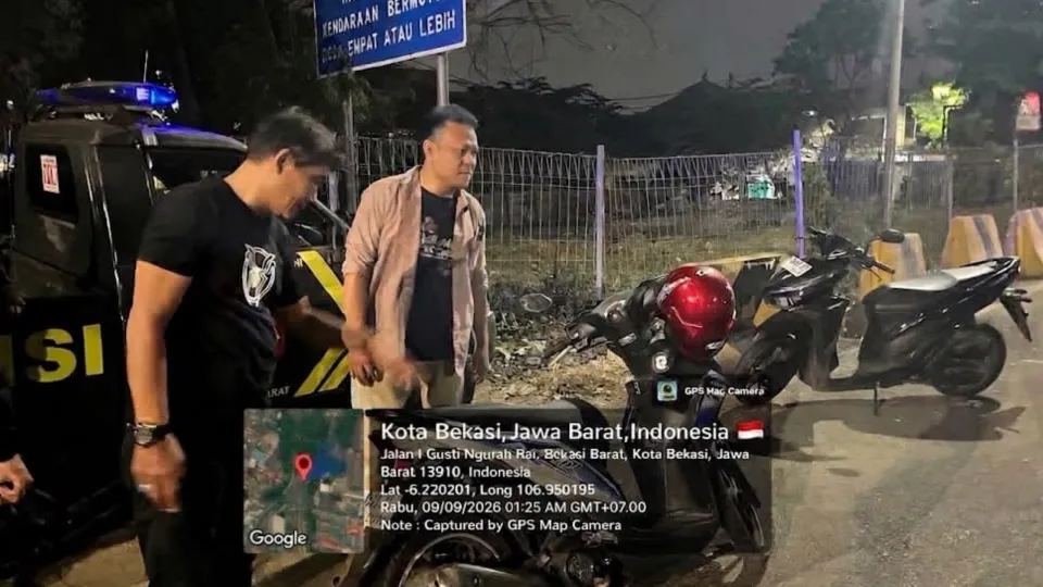 Jaga Jakarta On The Spot, Polsek Bekasi Barat Gelar Razia dan Patroli Cegah Tawuran