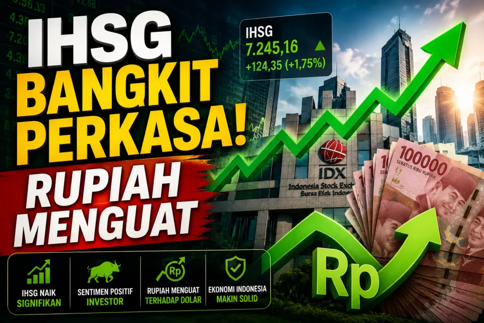 IHSG Hari Ini Perkasa! Rupiah Menguat, Inflasi Terkendali, Analis Prediksi Bursa RI Berpeluang Tembus 6.280