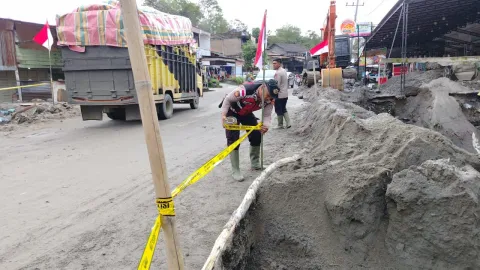 Gerak Cepat Polres Bener Meriah, Jalan Lintas Bireuen–Takengon Kembali Aman Pascabencana