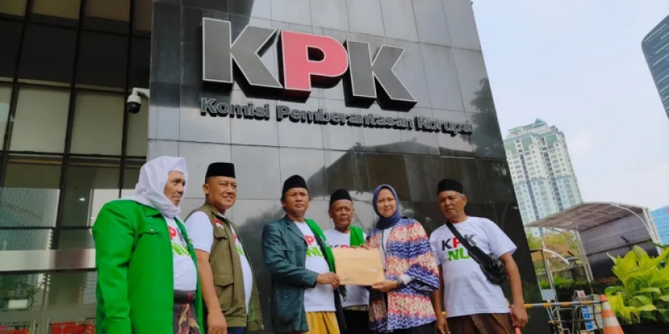 KPK NU Serahkan Bukti Dugaan Politik Uang Muktamar ke KPK, Singgung Aliran SGD