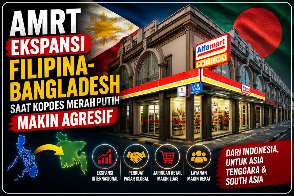 AMRT Suntik Ekspansi Asia Rp730 Miliar, Terungkap Filipina dan Bangladesh Jadi Target Utama