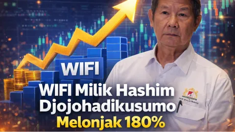 Saham WIFI Milik Hashim Djojohadikusumo Diprediksi Meledak 2026, Laba Melonjak Hampir 180%