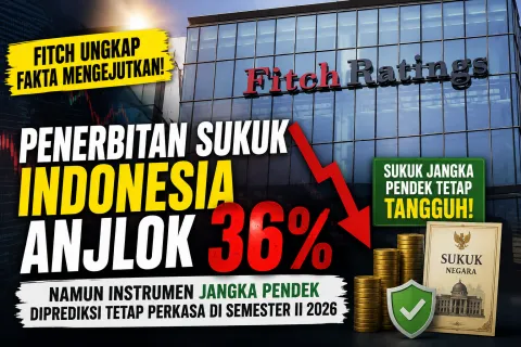 Fitch Ungkap Fakta Mengejutkan: Penerbitan Sukuk Indonesia Anjlok 36 Persen, Namun Instrumen Jangka Pendek Diprediksi Tetap Perkasa
