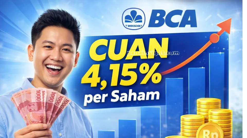 Dividen BBCA 2026 Cair! Cuan 4,15% per Saham, Ini Jadwal Lengkap yang Wajib Dicatat Investor