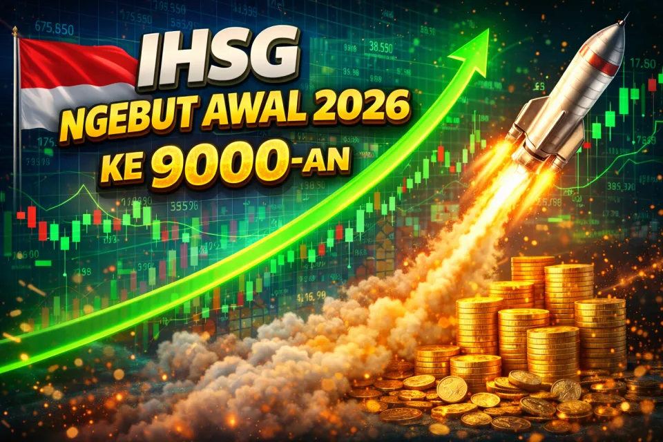IHSG Ngebut Awal 2026 ke Level 8.700-an, Waspada Koreksi! Ini Saham Rekomendasi Analis