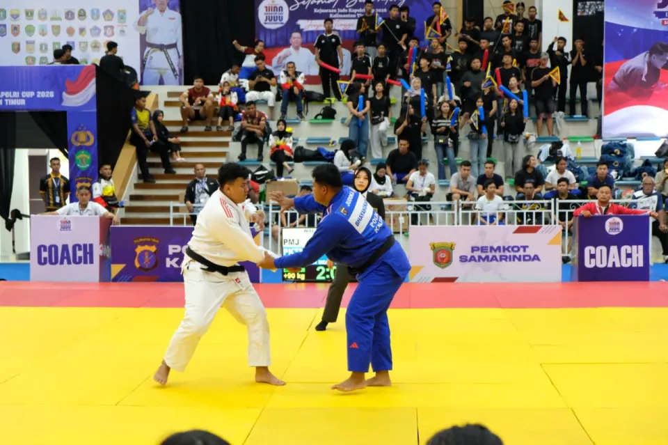 Kejuaraan Judo Kapolri Cup 2026 Resmi Digelar di Samarinda, Atlet dari Seluruh Polda Bertanding 