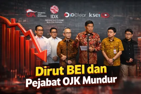 Geger Pasar Modal RI: Dirut BEI dan Pejabat OJK Mundur Usai IHSG Anjlok