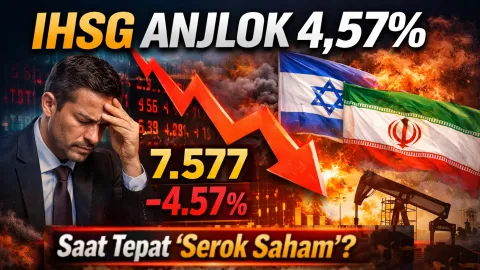 IHSG Anjlok 4,57%: Ketika Geopolitik Mengguncang Pasar, Justru Saatnya Investor Berani Masuk