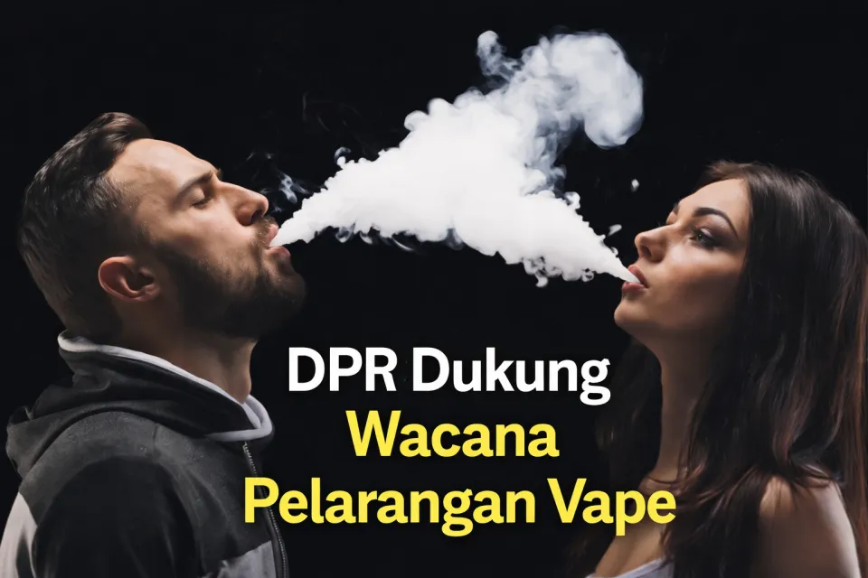 Larangan Vape Menguat: DPR Dorong Regulasi Ketat Demi Lindungi Generasi Muda dari Ancaman Tersembunyi