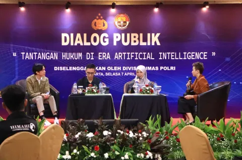 Breaking Hari Ini! Dialog Publik Polri Bahas AI, Fakta Tantangan Hukum Digital Terungkap di Jakarta Jadi Sorotan