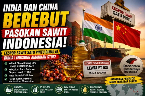 Terungkap Prabowo Ubah Peta Perdagangan Dunia! Fakta India dan China Berebut Pasokan Sawit Indonesia