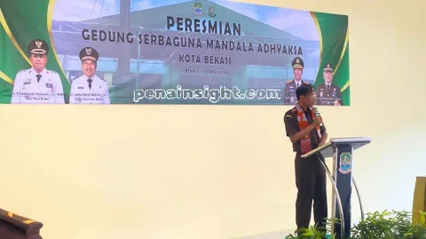 Kajati Jabar Dekristo Resmikan Gedung Mandala Adhyaksa di Bekasi Soroti Banjir, Kolaborasi, hingga Sanksi Sosial