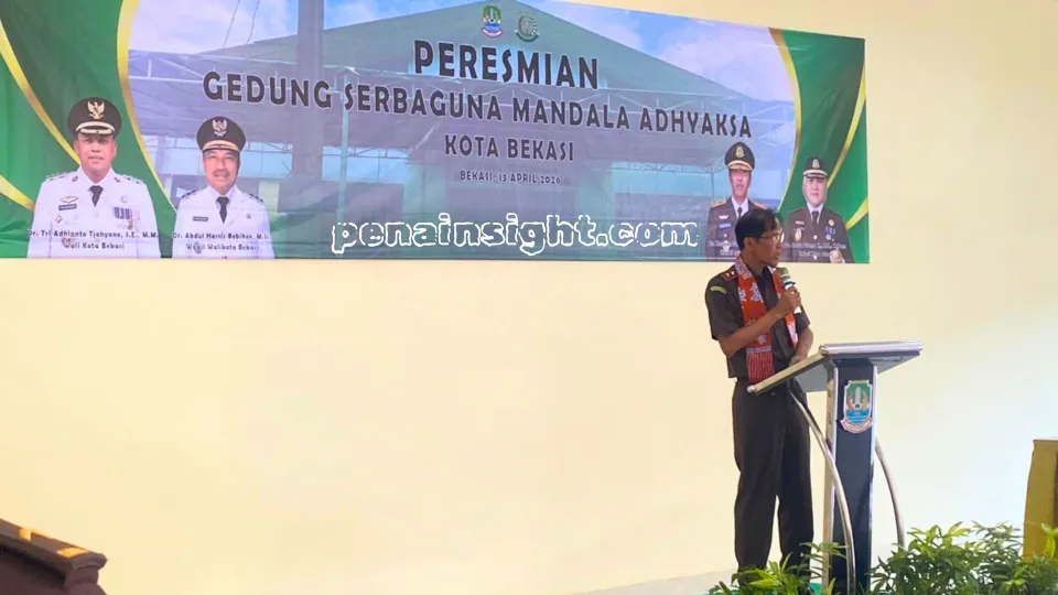 Kajati Jabar Dekristo Resmikan Gedung Mandala Adhyaksa di Bekasi Soroti Banjir, Kolaborasi, hingga Sanksi Sosial