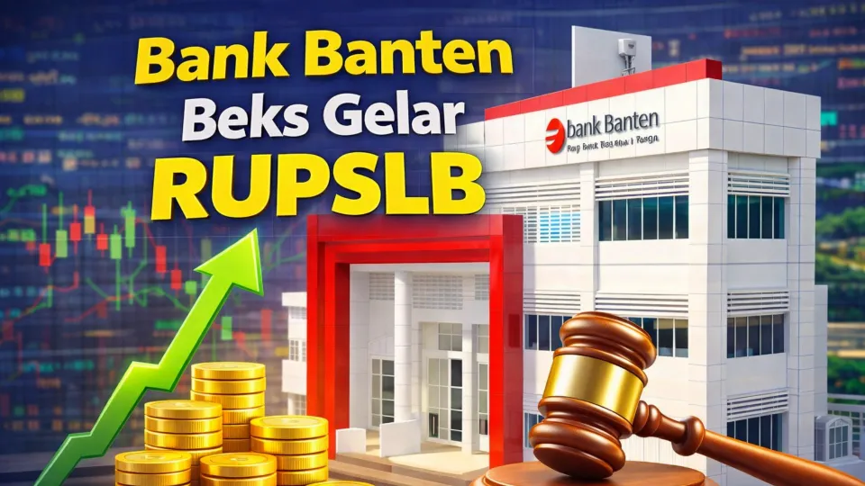 Bank Banten  Beks Gelar RUPSLB, Saham yang Lama Tertidur Mulai Bangun, Investor Waspada atau Masuk?