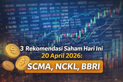 3 Rekomendasi Saham Hari Ini 20 April 2026: SCMA, NCKL, BBRI Berpotensi Naik, Analisis dan Target Terbaru