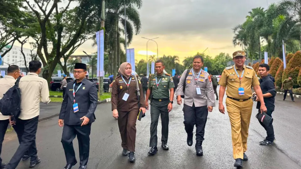 Rakornas 2026 Dipimpin Presiden Prabowo, Wali Kota Bekasi dan Forkopimda Kompak Hadir