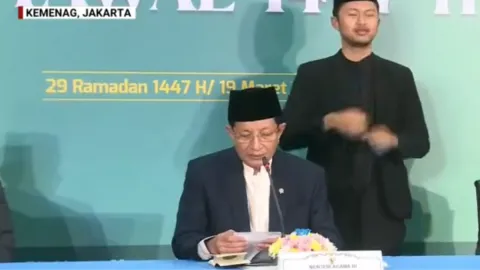 Resmi! Pemerintah Tetapkan Idul Fitri 2026 Jatuh pada 21 Maret, Hilal Tak Terlihat di Seluruh Indonesia