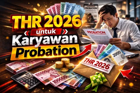 Viral Karyawan Probation Tak Dapat THR 2026: Syarat, Rumus Perhitungan, dan Sanksi bagi Perusahaan