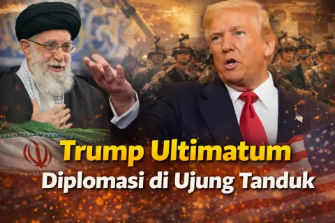 Trump Ultimatum Iran 10 Hari: pengerahan militer semakin nyata, Timur Tengah di Ambang Ledakan