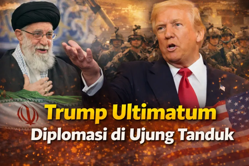 Trump Ultimatum Iran 10 Hari: pengerahan militer semakin nyata, Timur Tengah di Ambang Ledakan