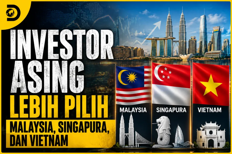 Fakta hari ini Investor Asing Lebih Pilih Malaysia, Singapura, dan Vietnam, Terungkap Enggan Masuk RI