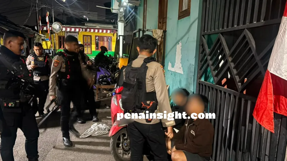 Hari Ini Brimob Polda Metro Jaya Amankan Dua Pemuda Diduga Hendak Tawuran di Lubang Buaya