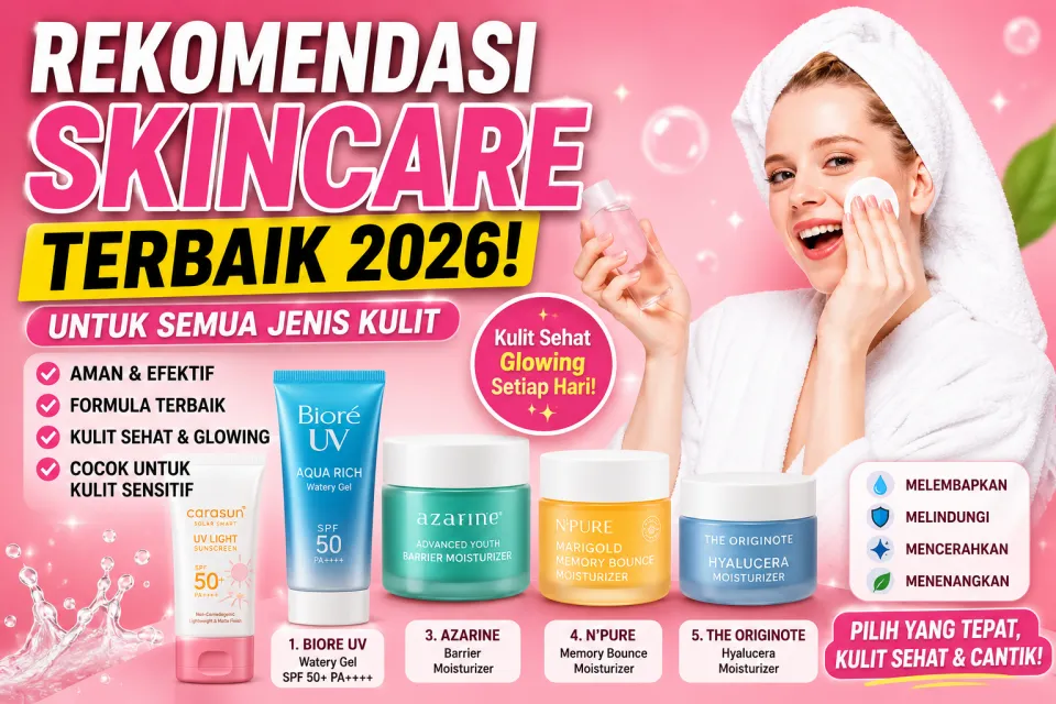 Terungkap Rahasia Kulit Glowing Tanpa Mahal! Ini 5 Skincare Terbaik yang Lagi Diburu Tahun 2026
