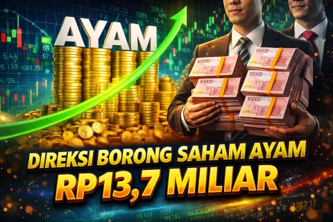 Direksi Borong Saham AYAM Rp13,7 Miliar, Sinyal Kuat atau Strategi Manajemen?