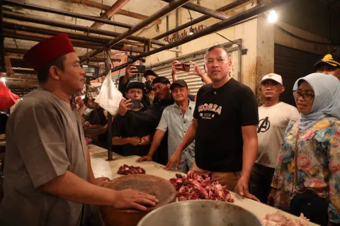 Daging Sapi Langka Jelang Lebaran di Bekasi, Wali Kota Turun Tangan Sidak Pasar