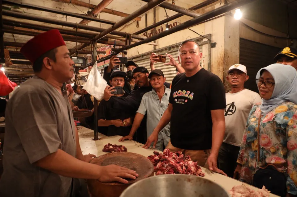 Daging Sapi Langka Jelang Lebaran di Bekasi, Wali Kota Turun Tangan Sidak Pasar