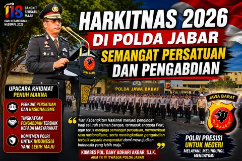 Harkitnas 2026 Menggema! Polda Jabar Kobarkan Semangat Persatuan dan Pengabdian untuk Indonesia Maju