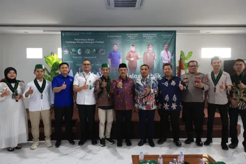 Resmi Dilantik! Wawali Bekasi Tekankan Amanah & Inovasi di Pelantikan LPP HMI 2026