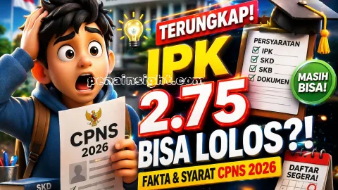 TERBARU! CPNS 2026 Dibuka? IPK di Bawah 3,00 Ternyata Masih Bisa Lolos, Ini Faktanya